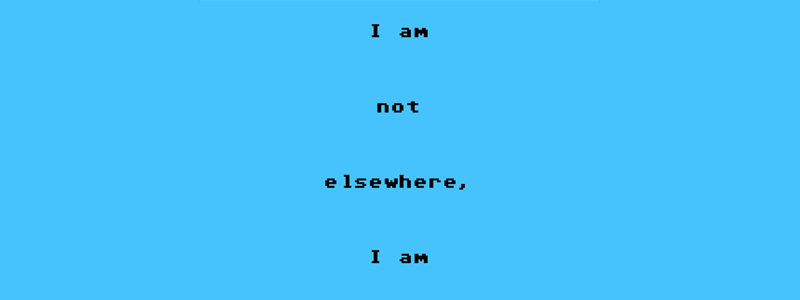I am not in another castle.
